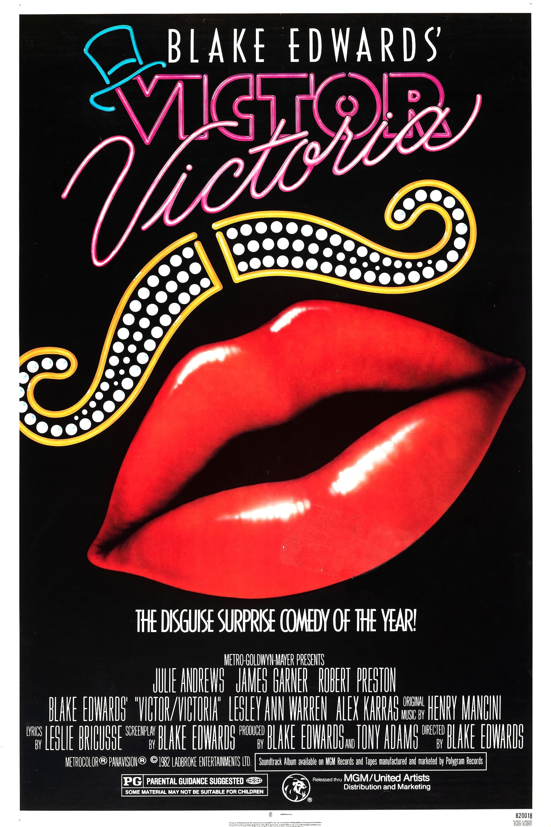 Affiche Victor Victoria