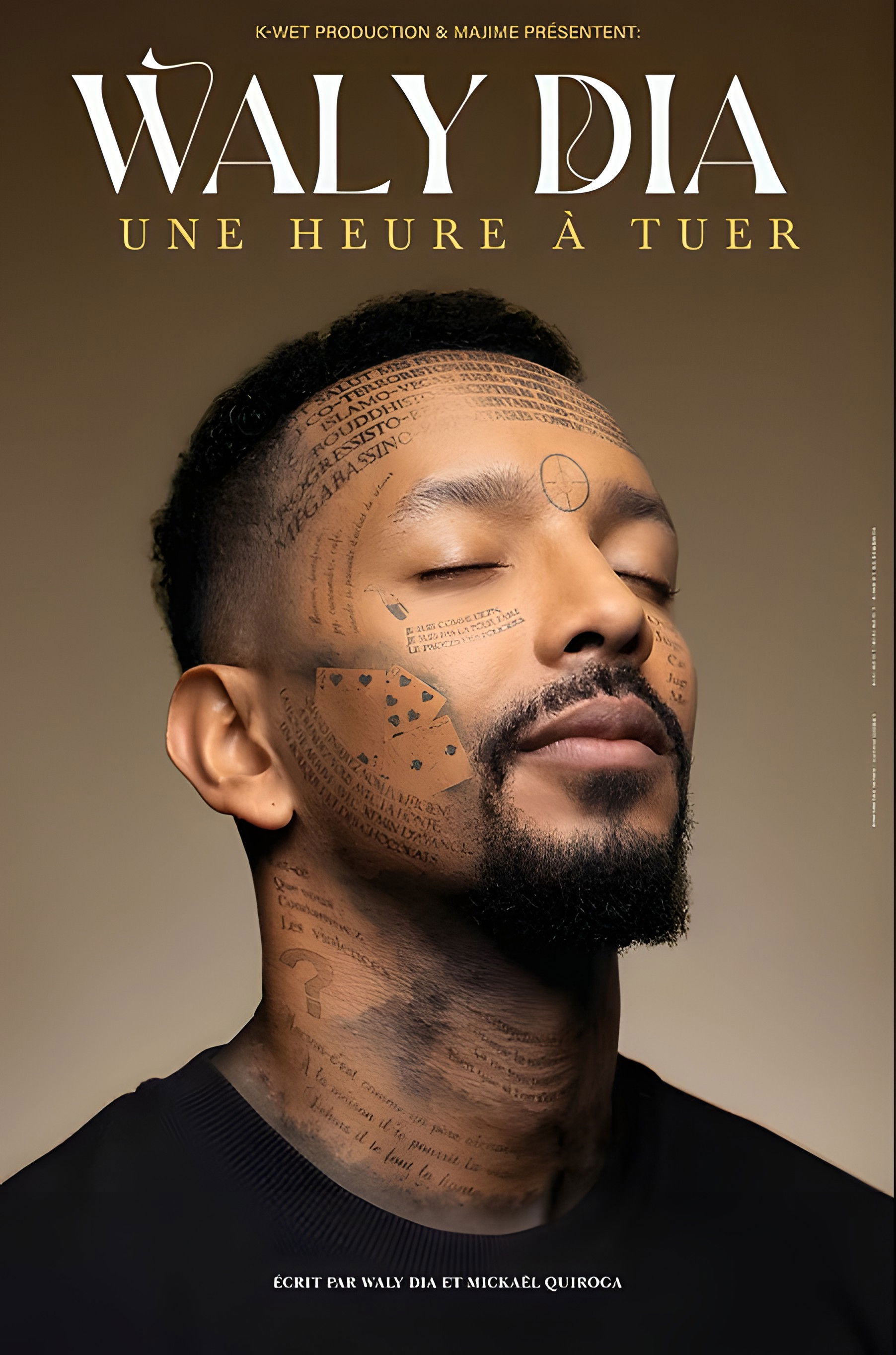 Affiche Waly Dia : Une heure à tuer