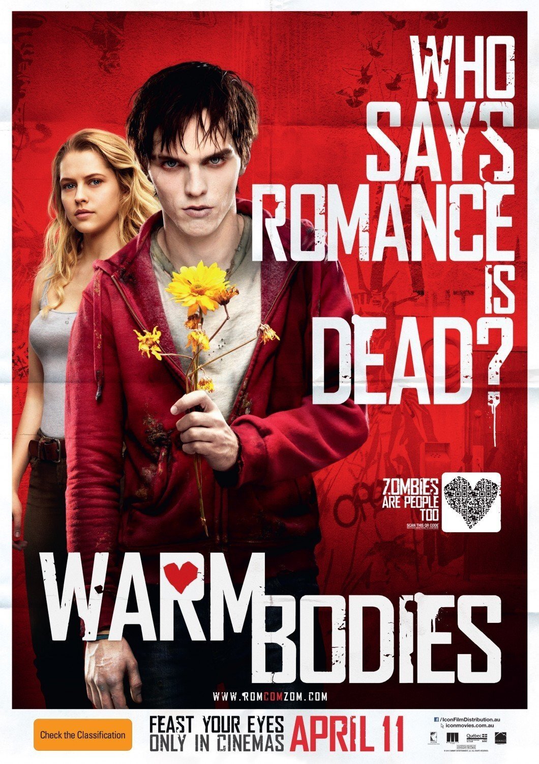 Affiche Warm Bodies
