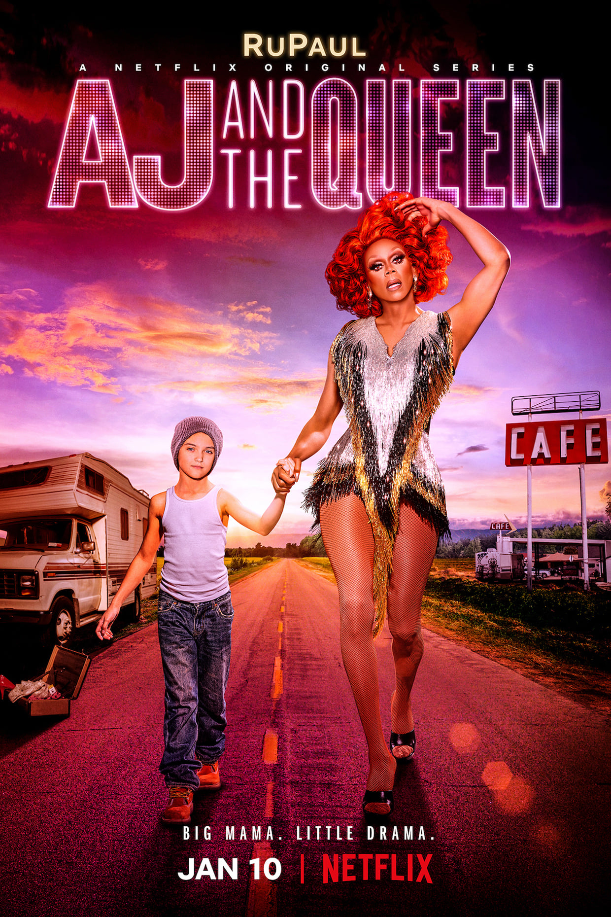 Affiche AJ and the Queen