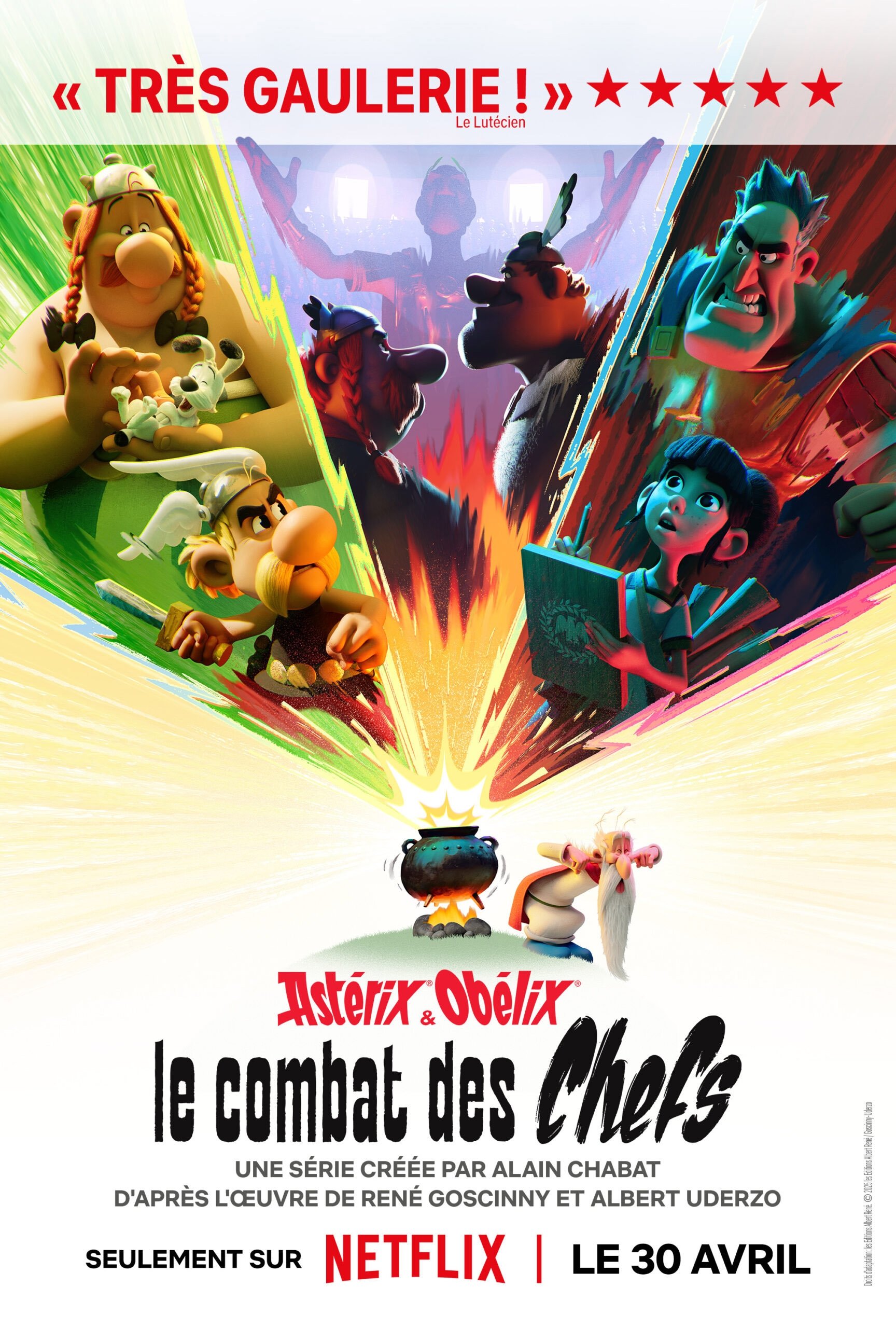 Affiche Astérix & Obélix : Le Combat des chefs