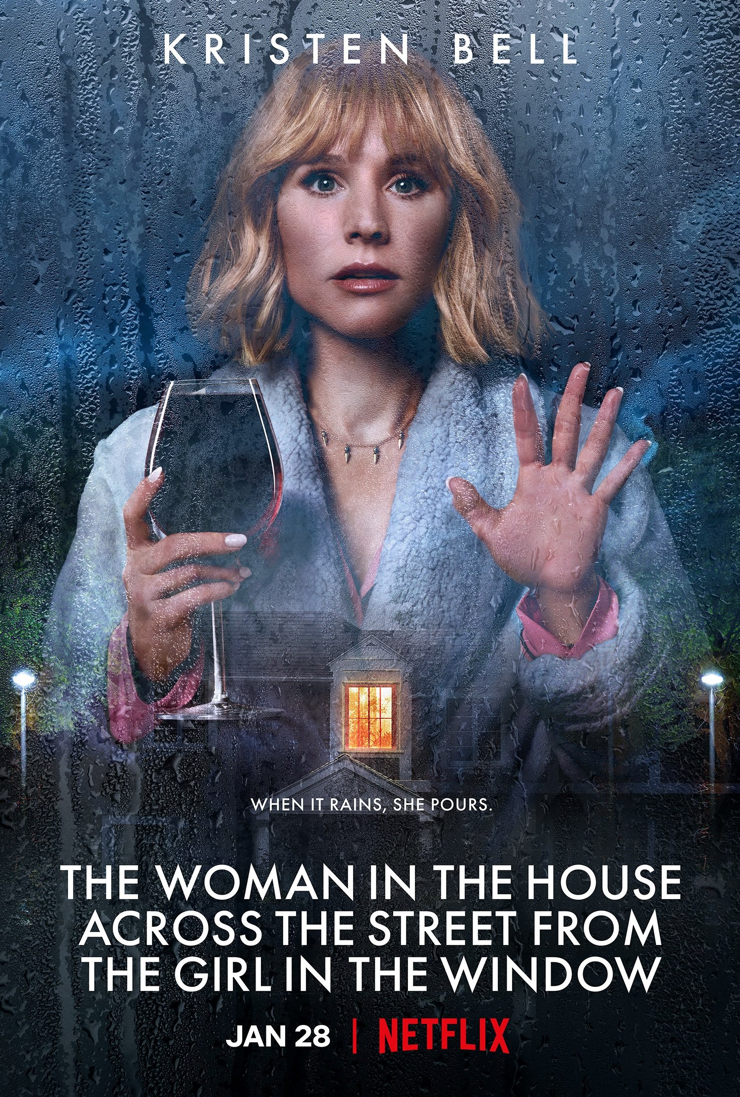 Affiche La Femme qui habitait en face de la fille à la fenêtre