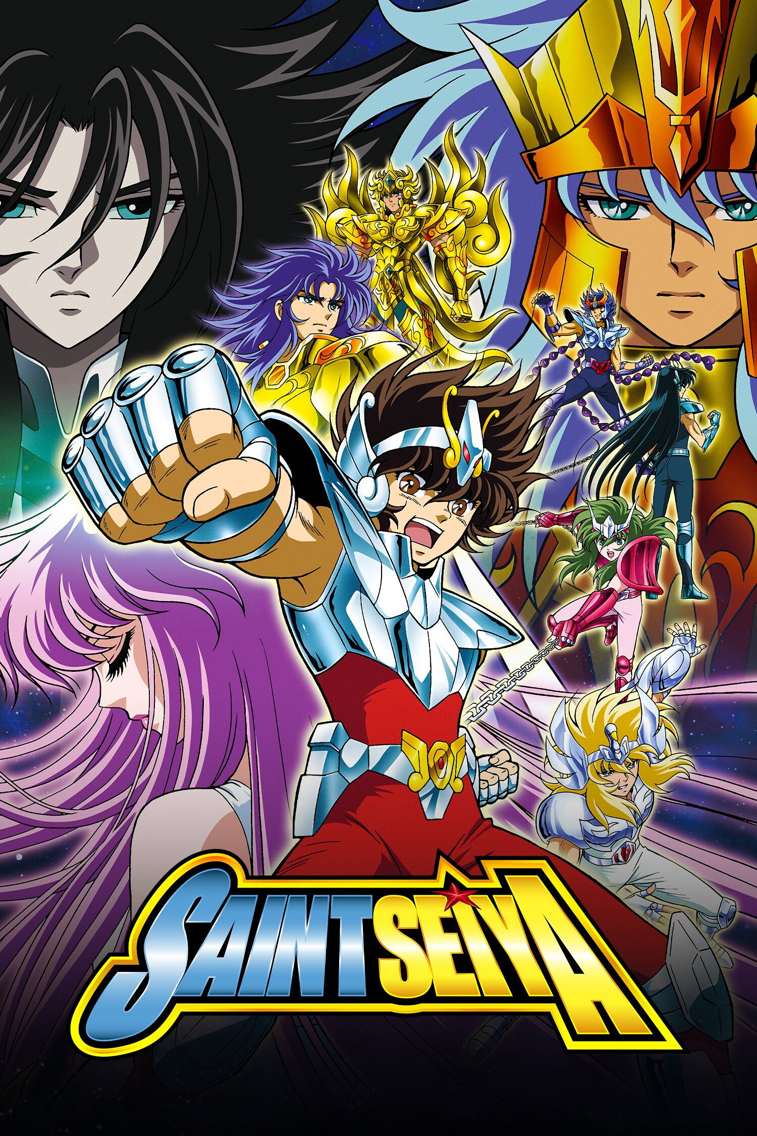 Affiche Saint Seiya - Les Chevaliers du Zodiaque